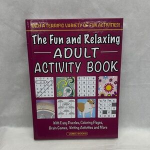 Fun and Relaxing Adult Activity Book